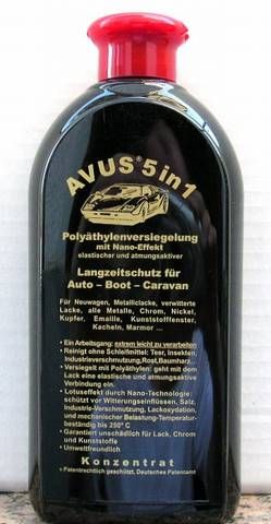 Autopolitur Avus 5in1 0,5 L (Grundpreis je 1l Euro 39,80)
